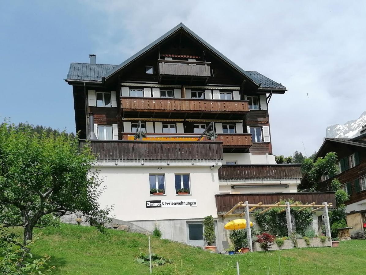 "Studio Edelweiss" Spillstatthus Grindelwald Exteriér fotografie